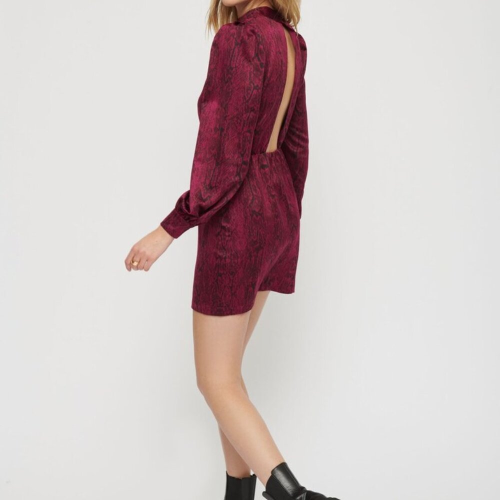 NWT Dynamite Satin Dress - Picture 5 of 5